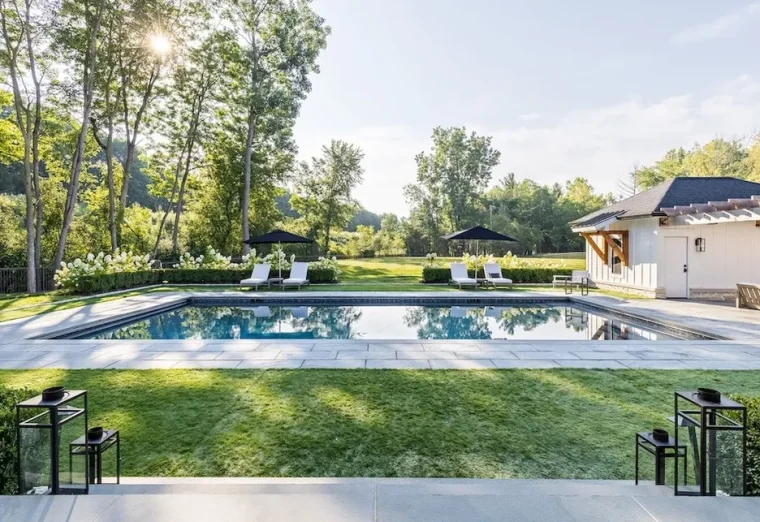 Pool Construction by GLM Landscaping, Bloomfield Hills MI