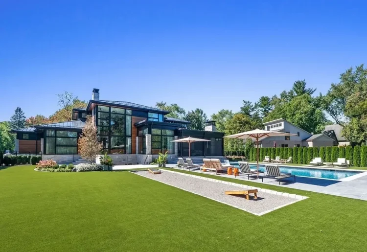 Pool construction, Bloomfield Hills
