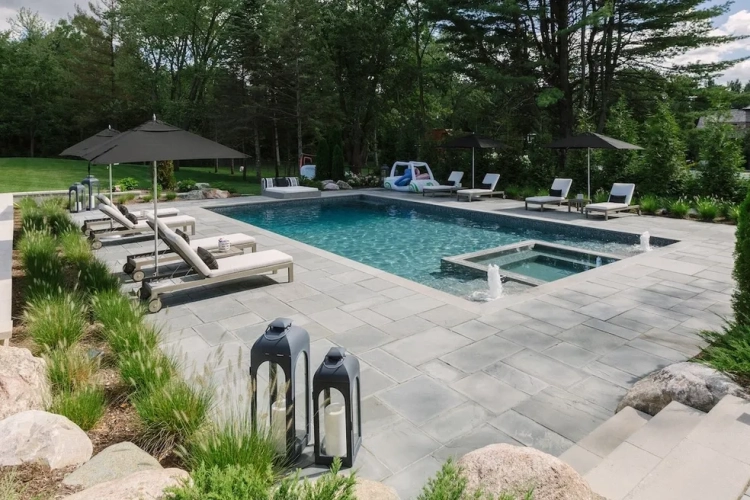 Pool construction, Birmingham  Bloomfield Hills 