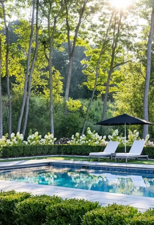 Pool construction, Bloomfield Hills