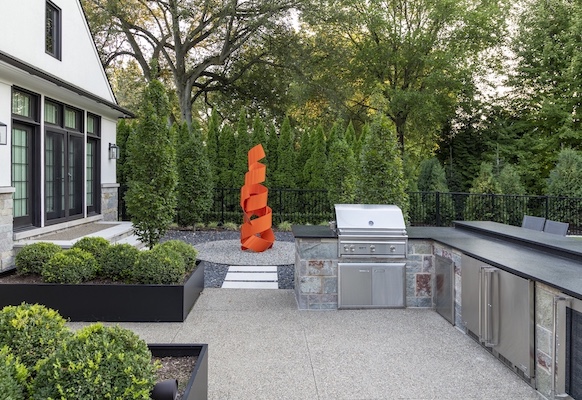 Outdoor Kitchen by GLM Landscaping, Bloomfield Hills